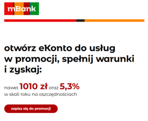 mbank konto eKonto